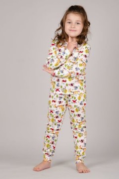 Детская пижама с брюками ПД-113 форест