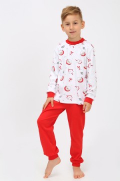 Детская пижама с брюками Дед мороз ПЖИ/дед-мороз