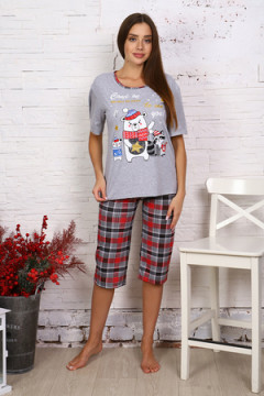 Пижама с бриджами 35559