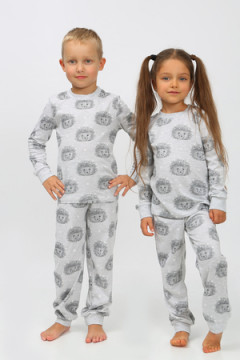 Детская пижама с брюками Ежики арт. ПУ-013-045