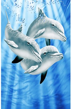 Полотенце Дельфины