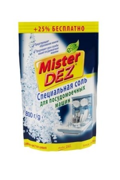 Специальная соль для посудомоечных машин  Mister DEZ Eco-Cleaning 800 г