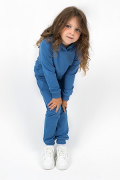 Детский костюм с брюками КТ0058 Индиго