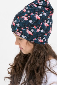 Детская шапка Фламинго